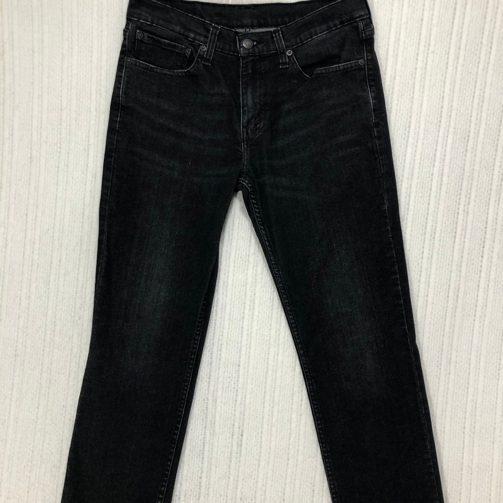 Levis 511 Slim Fit Black Jeans Mens 31x32 WaterLess Denim Stretch Pants